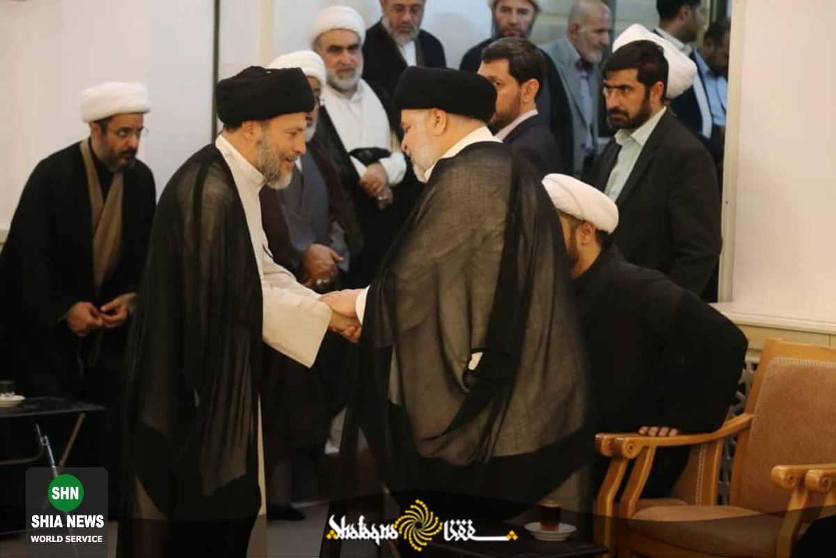 مراسم هفتمین روز ترحیم آیت الله علامه سید جعفر مرتضی عاملی در موسسه آل البیت(ع)