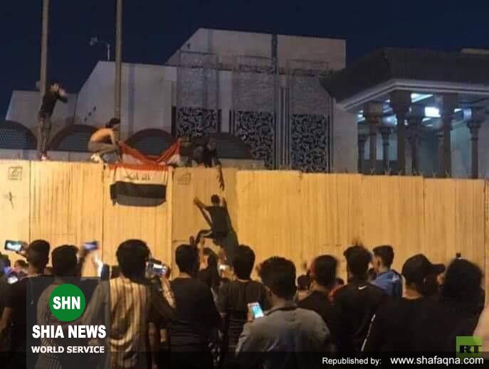 تعرض به کنسولگری ایران در کربلا + تصاویر و ویدئو تعرض به کنسولگری ایران در کربلا + تصاویر و ویدئو