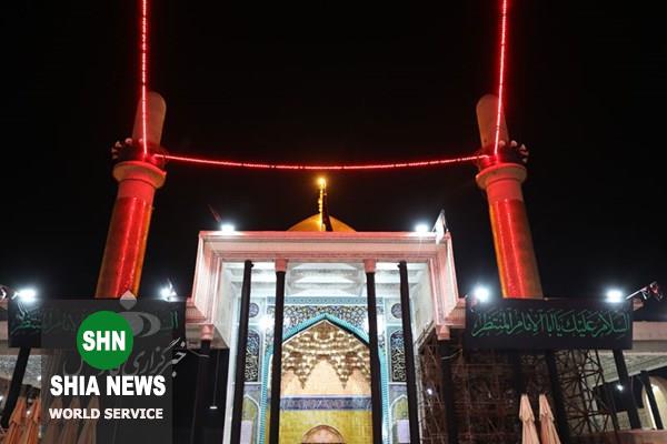 حرم امامین عسکریین (علیهم السلام) سیاهپوش شد حرم امامین عسکریین (علیهم السلام) سیاهپوش شد