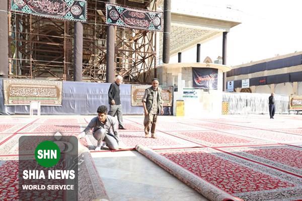 حرم امامین عسکریین (علیهم السلام) سیاهپوش شد حرم امامین عسکریین (علیهم السلام) سیاهپوش شد