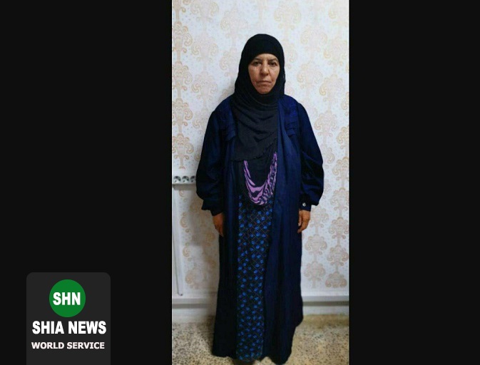عکس خواهر ابوبکر البغدادی بعد از دستگیری عکس خواهر ابوبکر البغدادی بعد از دستگیری