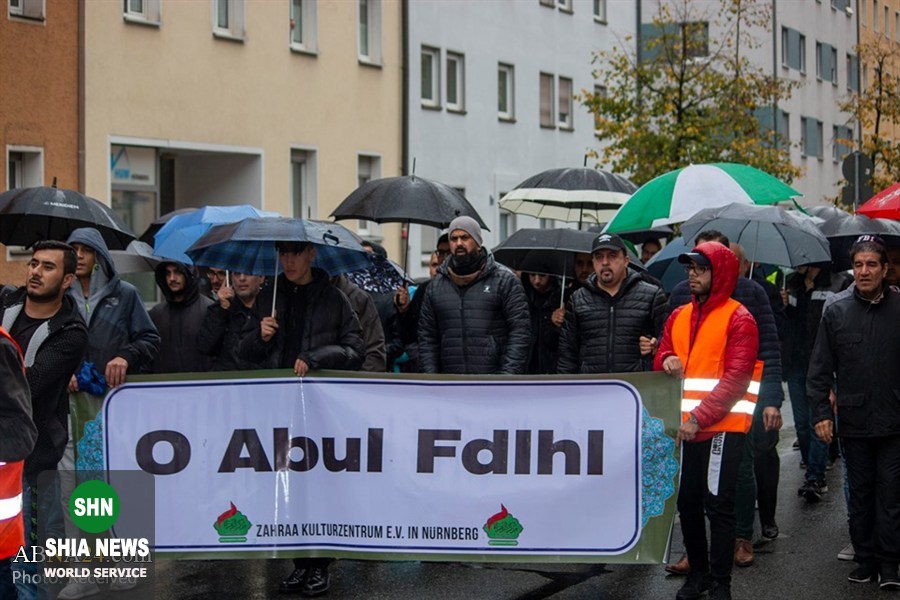 برپایی دسته عزاداری اربعین در شهر نورنبرگ برپایی دسته عزاداری اربعین در شهر نورنبرگ