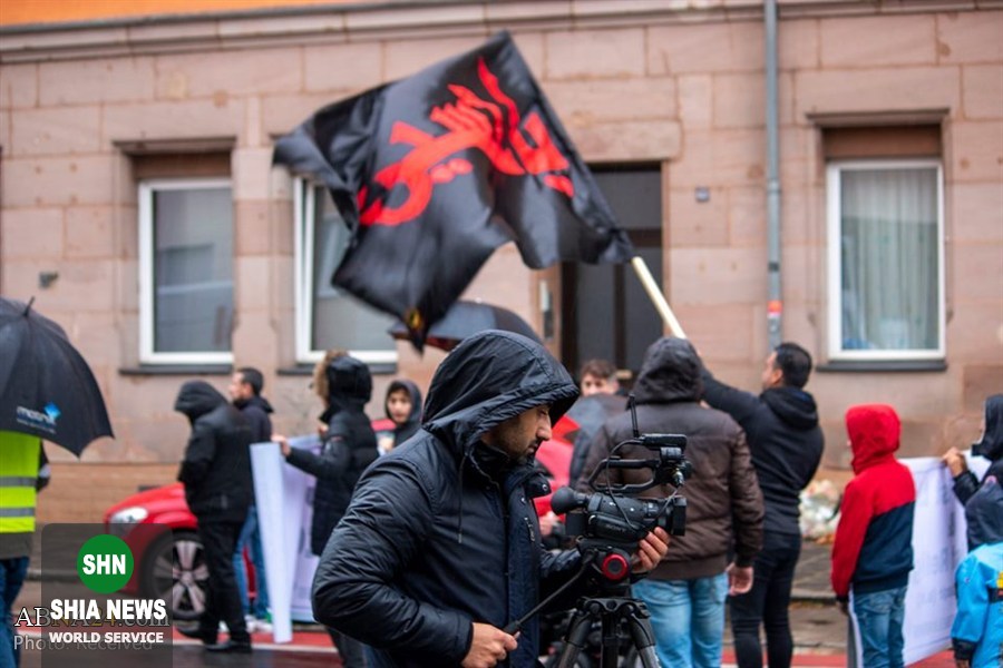 برپایی دسته عزاداری اربعین در شهر نورنبرگ