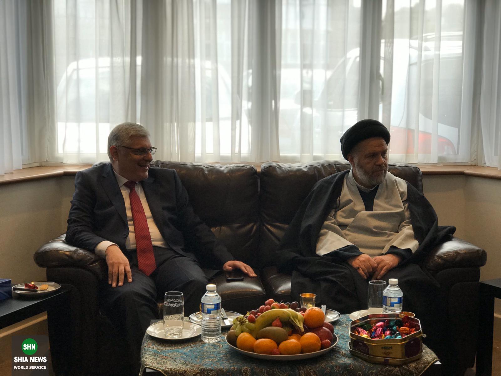 دیدار سفیر جدید عراق از موسسه آل البیت و الخویی در لندن