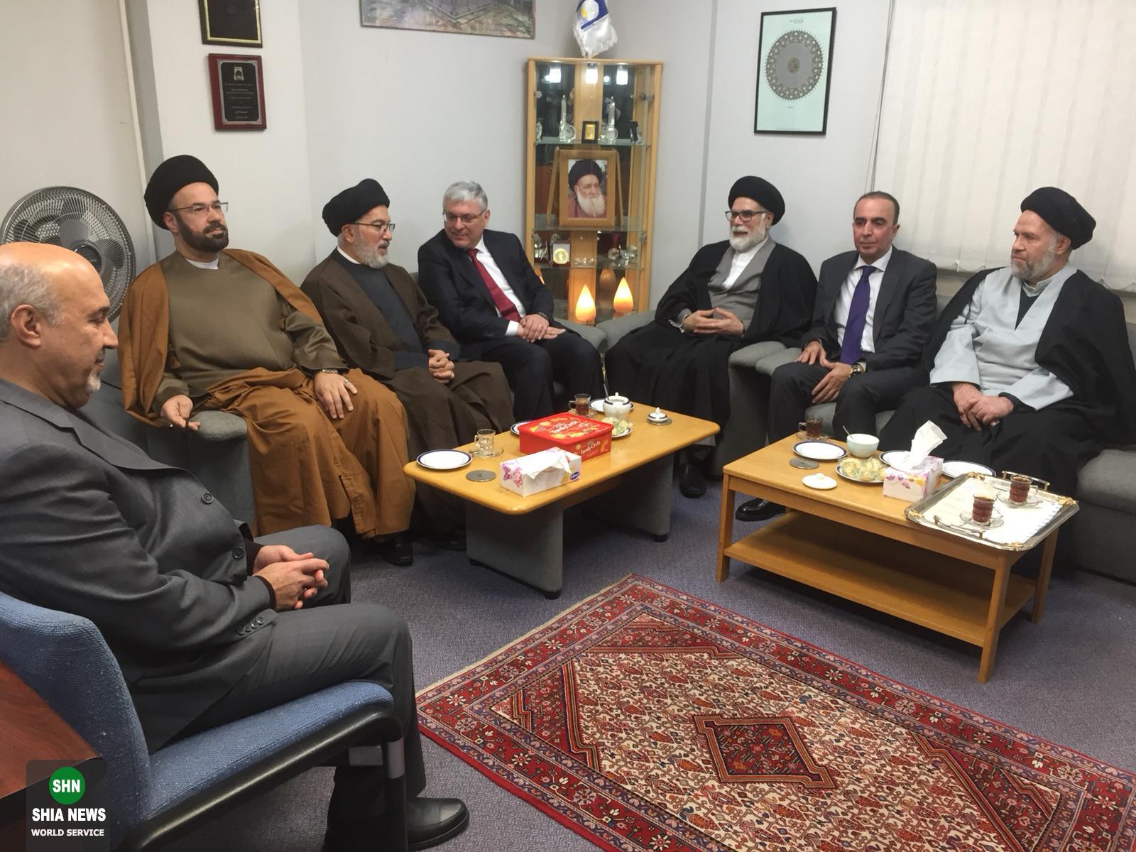 دیدار سفیر جدید عراق از موسسه آل البیت و الخویی در لندن