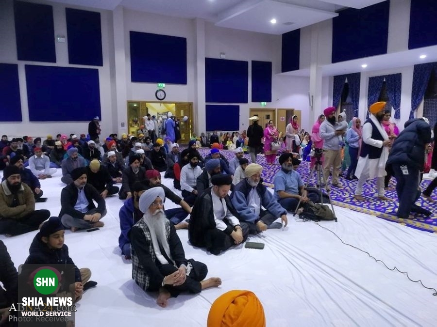 حضور مدیر انجمن اهلبیت(علیهم السلام) اسکاتلند در معبد سیکها حضور مدیر انجمن اهلبیت(علیهم السلام) اسکاتلند در معبد سیکها