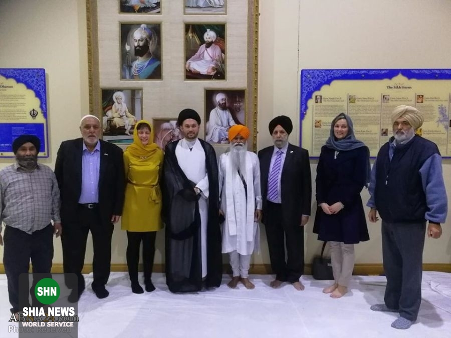 حضور مدیر انجمن اهلبیت(علیهم السلام) اسکاتلند در معبد سیکها حضور مدیر انجمن اهلبیت(علیهم السلام) اسکاتلند در معبد سیکها
