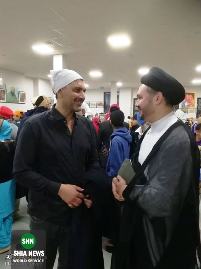حضور مدیر انجمن اهلبیت(علیهم السلام) اسکاتلند در معبد سیکها حضور مدیر انجمن اهلبیت(علیهم السلام) اسکاتلند در معبد سیکها