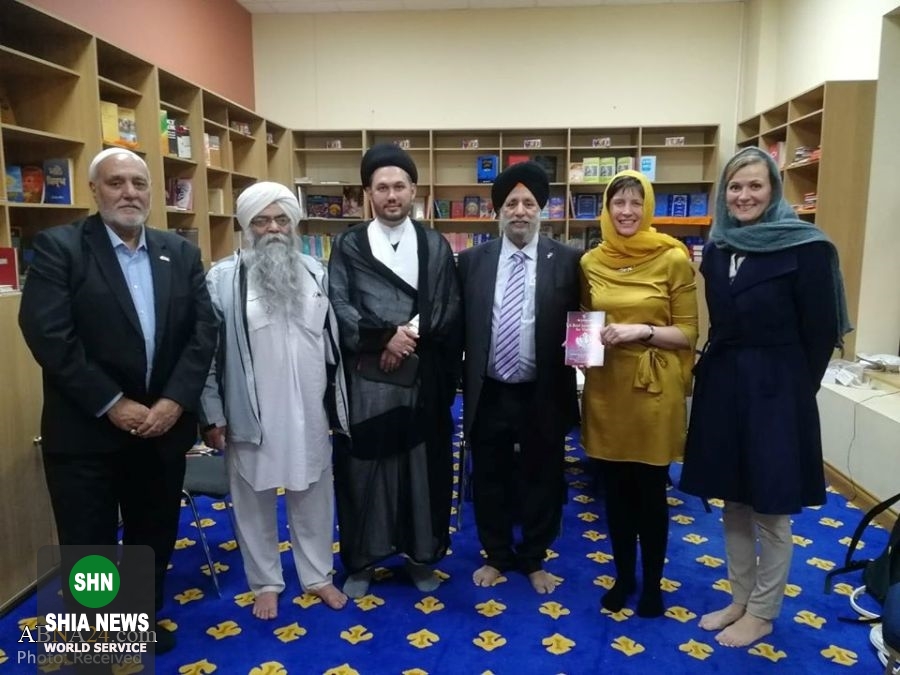 حضور مدیر انجمن اهلبیت(علیهم السلام) اسکاتلند در معبد سیکها حضور مدیر انجمن اهلبیت(علیهم السلام) اسکاتلند در معبد سیکها