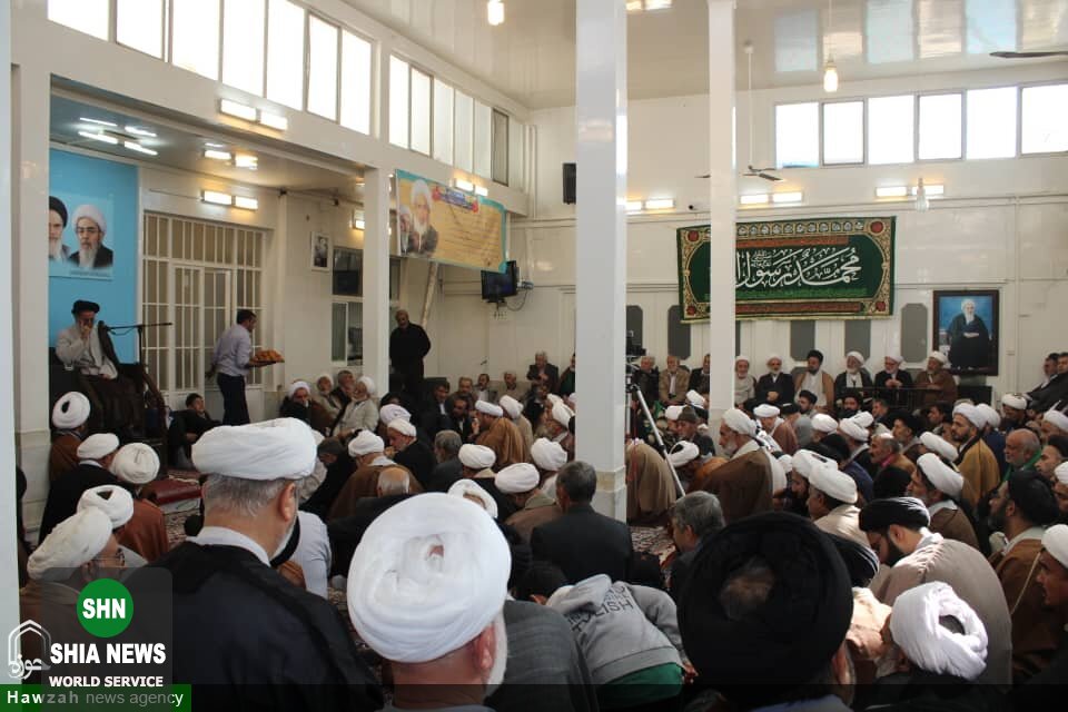 جشن عمامه گذاری طلاب در سالروز میلاد پیامبر(ص) و امام جعفر صادق(ع)