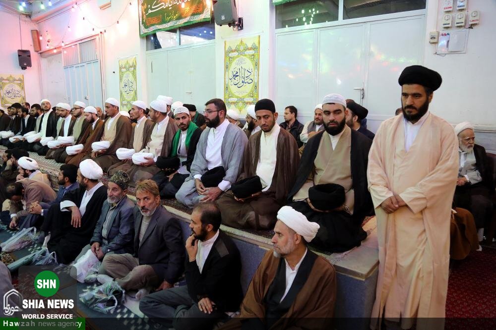 جشن عمامه گذاری طلاب در سالروز میلاد پیامبر(ص) و امام جعفر صادق(ع)