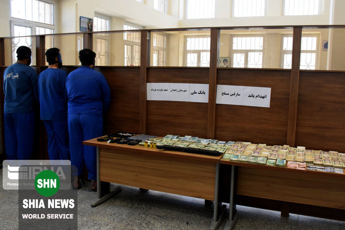 دستگیری سارقان بانک ملی زاهدان