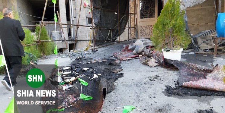 آتش زدن قرآن‌ها در غرب تهران
