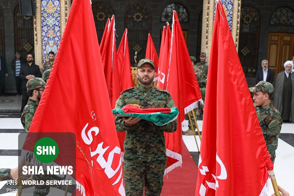 مراسم تعویض پرچم حرم حضرت زینب(سلام الله علیها)