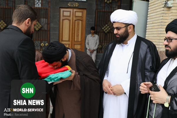 مراسم تعویض پرچم حرم حضرت زینب(سلام الله علیها)