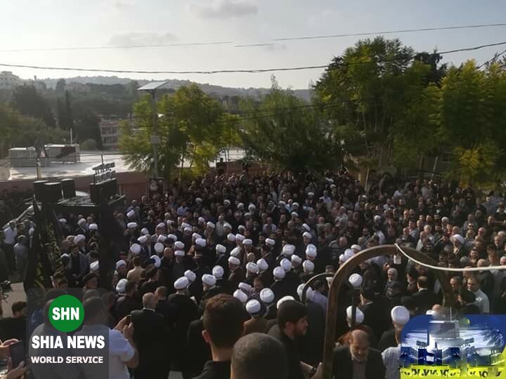 مراسم تشییع و خاکسپاری حجت الاسلام و المسلمین عاملی در لبنان برگزار شد