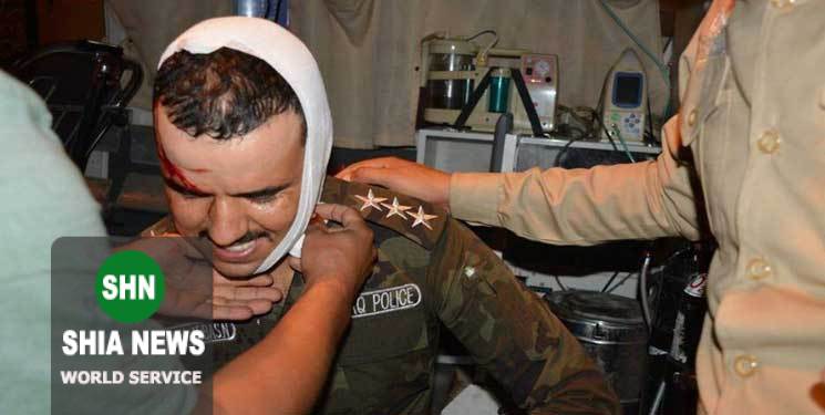 انتشار تصاویر نظامیان مجروح در کربلا