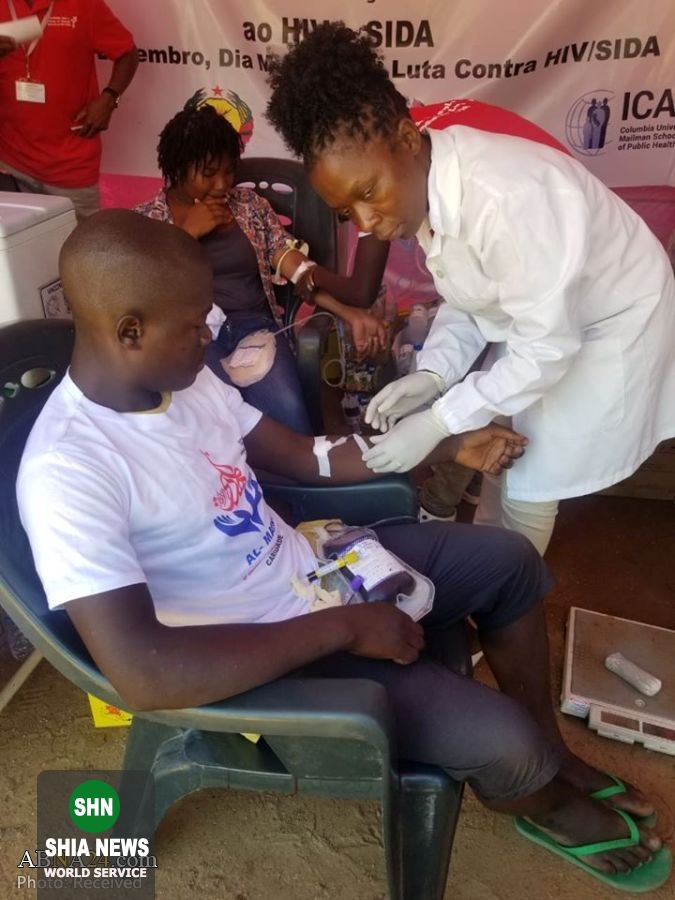 برگزاری کمپین اهدای خون در پایتخت موزامبیک به همت جمعی از شیعیان