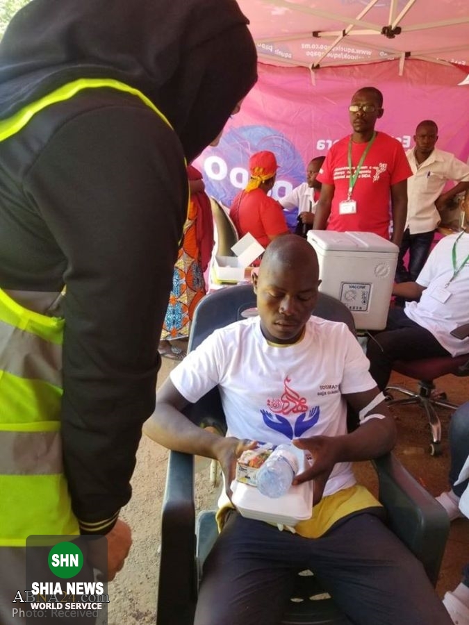 برگزاری کمپین اهدای خون در پایتخت موزامبیک به همت جمعی از شیعیان