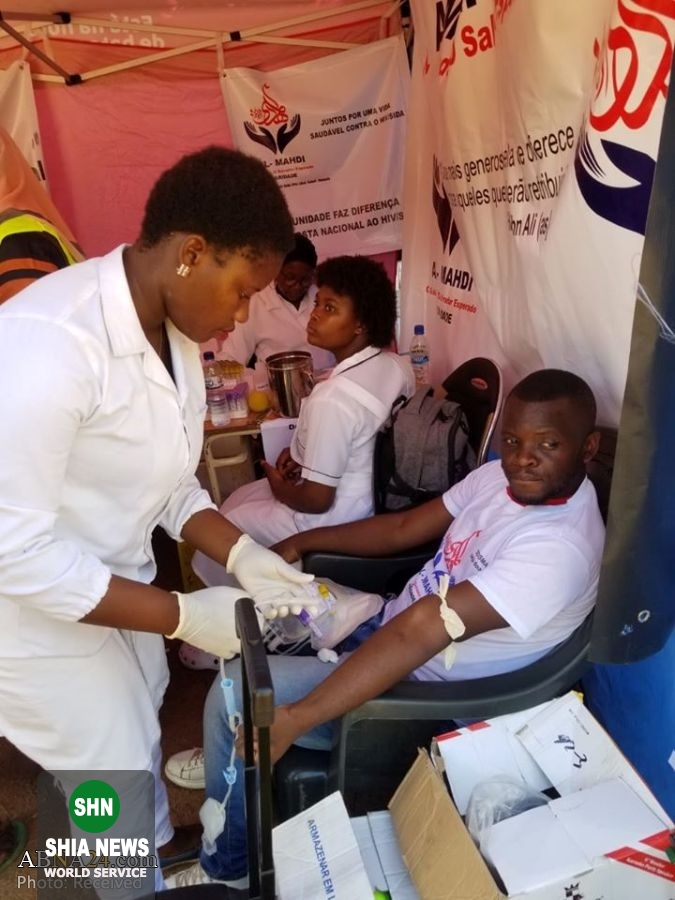 برگزاری کمپین اهدای خون در پایتخت موزامبیک به همت جمعی از شیعیان