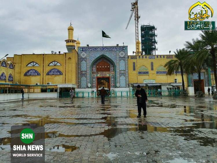 حال وهوای بارانی در کاظمین و سامرا حال وهوای بارانی در کاظمین و سامرا