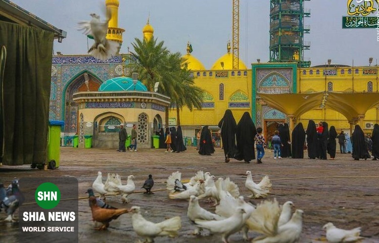 حال وهوای بارانی در کاظمین و سامرا حال وهوای بارانی در کاظمین و سامرا