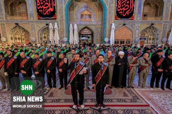 تمام اعتاب مقدسه عراق در سوگ مادر سادات سیاهپوش شد