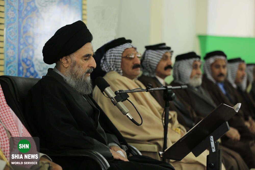 آیت الله مدرسی عشایر عراق را به جلوگیری از فتنه دعوت کرد