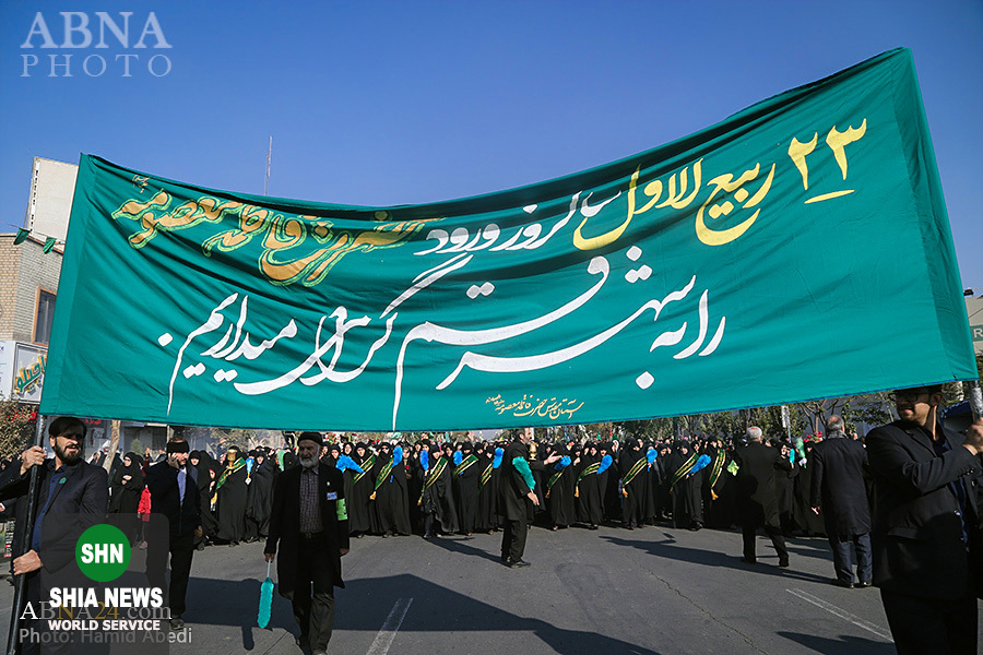 کاروان نمادین استقبال از حضرت معصومه(سلام الله علیها) در قم