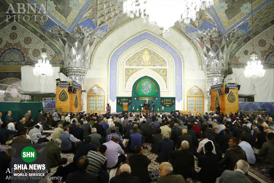 سخنرانی دبیرکل مجمع جهانی اهل بیت(علیه السلام) در حرم مطهر رضوی