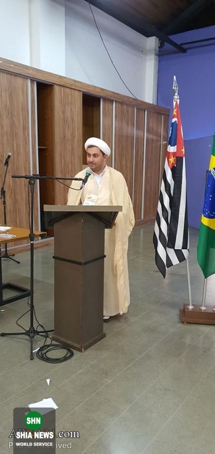 برگزاری همایش حقوق بشر در شهر کورولوس برزیل با سخنرانی روحانی شیعه