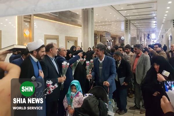 حضور اولین کاروان زائران ایرانی در دمشق بعد از نابودی داعش حضور اولین کاروان زائران ایرانی در دمشق بعد از نابودی داعش