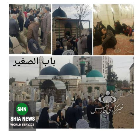 حضور اولین کاروان زائران ایرانی در دمشق بعد از نابودی داعش حضور اولین کاروان زائران ایرانی در دمشق بعد از نابودی داعش