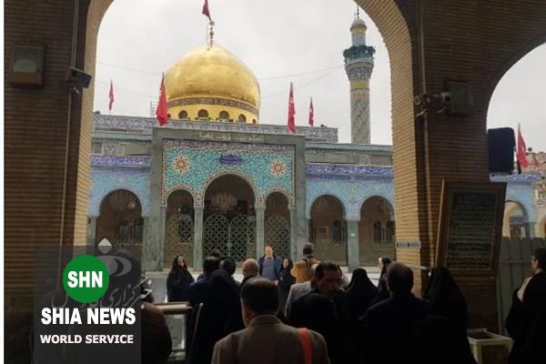 حضور اولین کاروان زائران ایرانی در دمشق بعد از نابودی داعش
