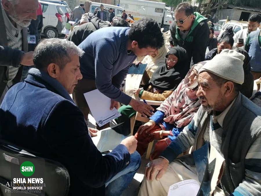 ایجاد کمپ درمانی رایگان توسط شیعیان در کارگیل هند