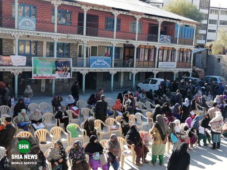 ایجاد کمپ درمانی رایگان توسط شیعیان در کارگیل هند