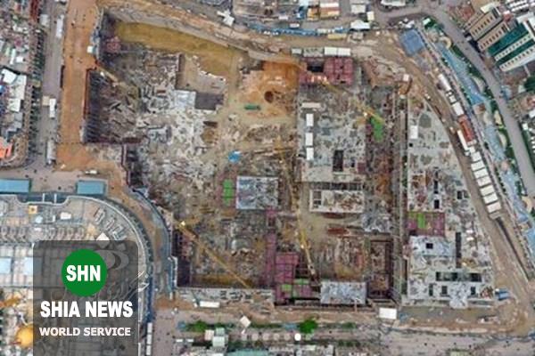 جدیدترین تصاویر هوایی از توسعه حرم امام حسین (ع)