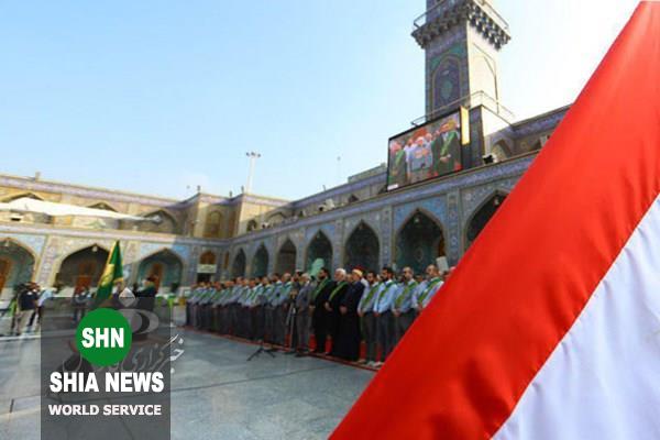 توسل خادمان حرم کاظمین برای رهایی از فتنه عراق توسل خادمان حرم کاظمین برای رهایی از فتنه عراق