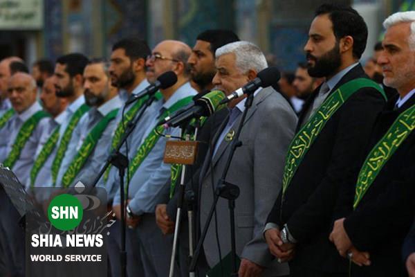 توسل خادمان حرم کاظمین برای رهایی از فتنه عراق توسل خادمان حرم کاظمین برای رهایی از فتنه عراق