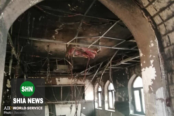 آتش زدن مرقد آیت الله محمدباقر حکیم در نجف آتش زدن مرقد آیت الله محمدباقر حکیم در نجف