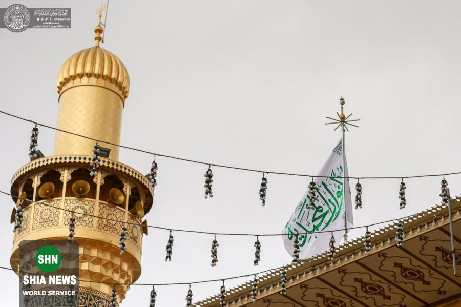 تزیین صحن و رواق حرم علوی به مناسبت اعیاد شعبانیه تزیین صحن و رواق حرم علوی به مناسبت اعیاد شعبانیه