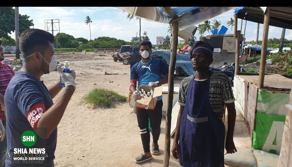 کمک&zwnj;های بهداشتی سازمان حسین کیست در دارالسلام