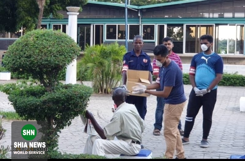 کمک&zwnj;های بهداشتی سازمان حسین کیست در دارالسلام