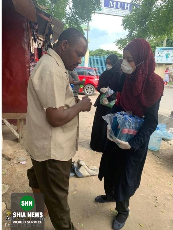 کمک&zwnj;های بهداشتی سازمان حسین کیست در دارالسلام