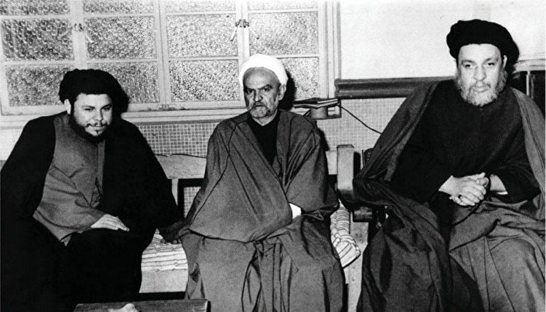 سید اسماعیل صدر ، شیخ محمد جواد مغنیّه و شهید صدر | ۱۹۶۴ میلادی
