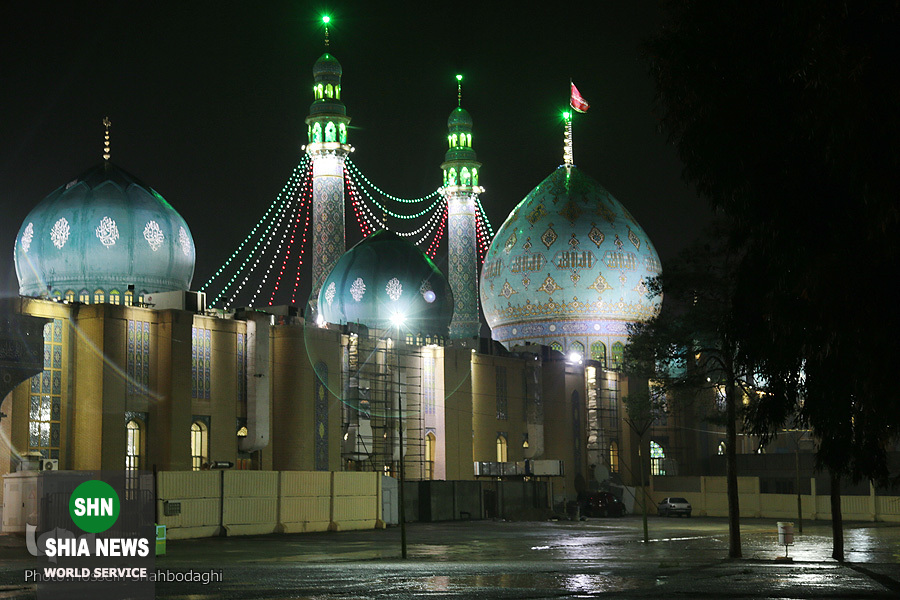 مسجد جمکران در آستانه شب نیمه شعبان مسجد جمکران در آستانه شب نیمه شعبان