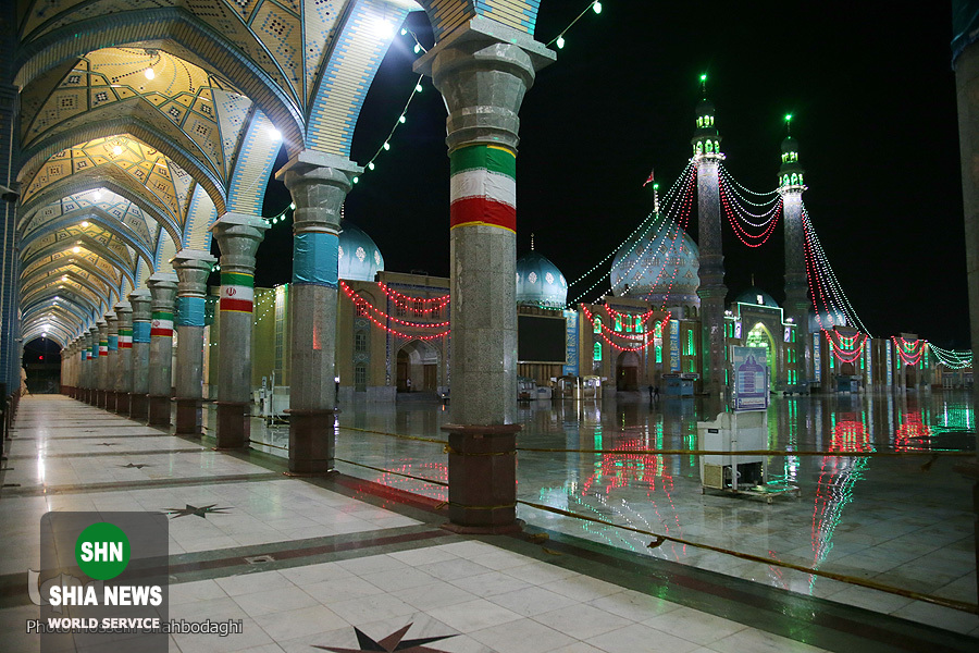 مسجد جمکران در آستانه شب نیمه شعبان مسجد جمکران در آستانه شب نیمه شعبان