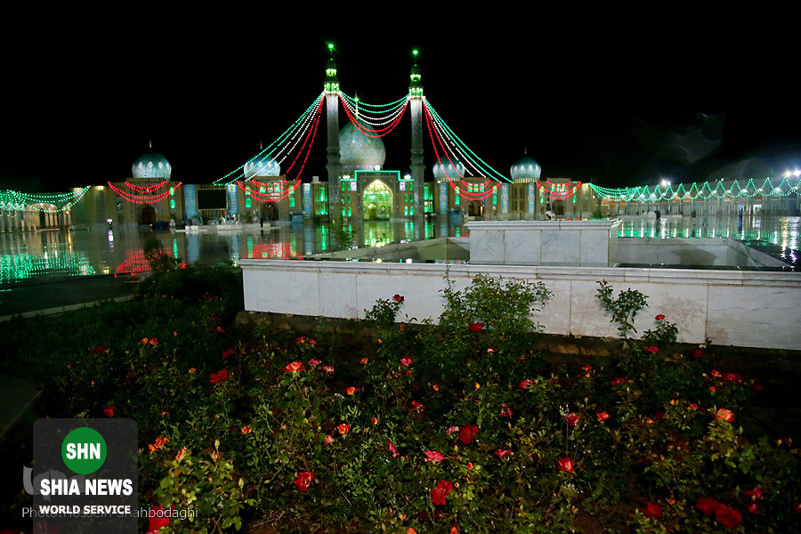 مسجد جمکران در آستانه شب نیمه شعبان
