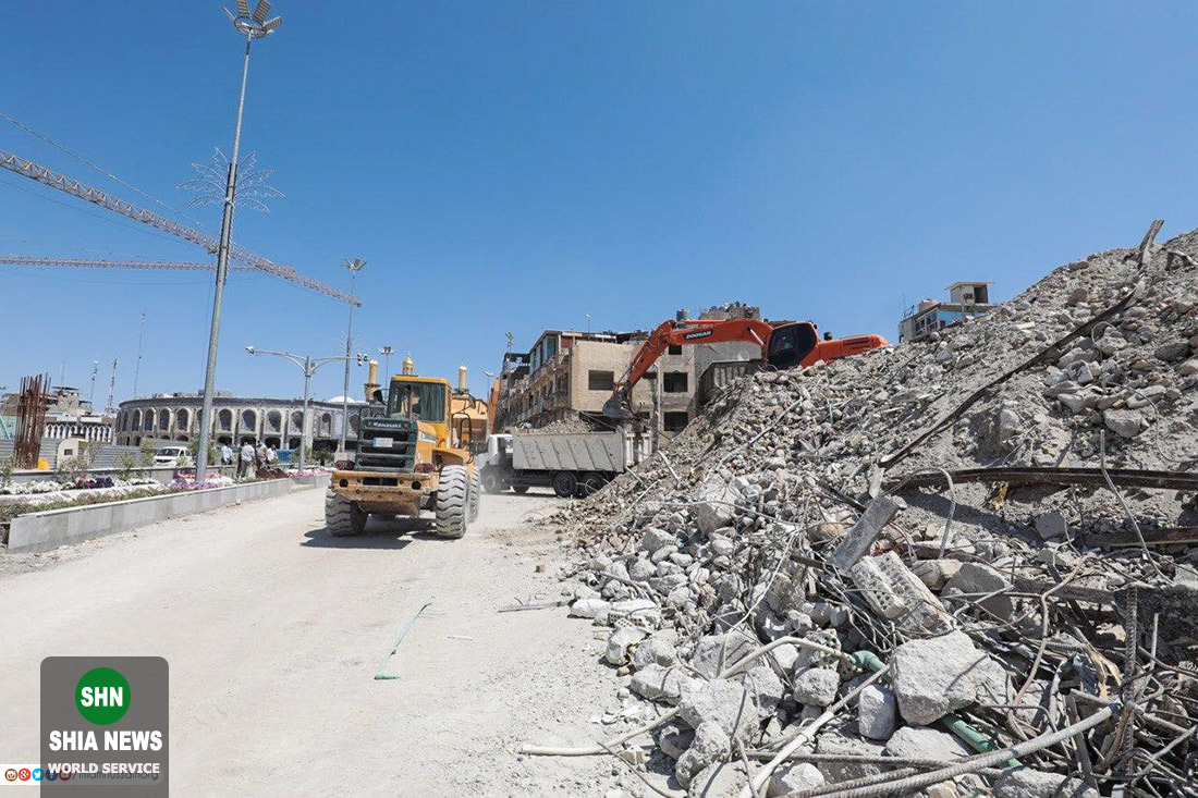 آغاز توسعه منطقه باب القبله برای تسهیل در تردد زایران حرم امام حسین(ع)