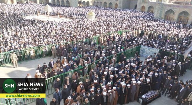 تشییع پیکر آیت الله مصباح یزدی در قم تشییع پیکر آیت الله مصباح یزدی در قم